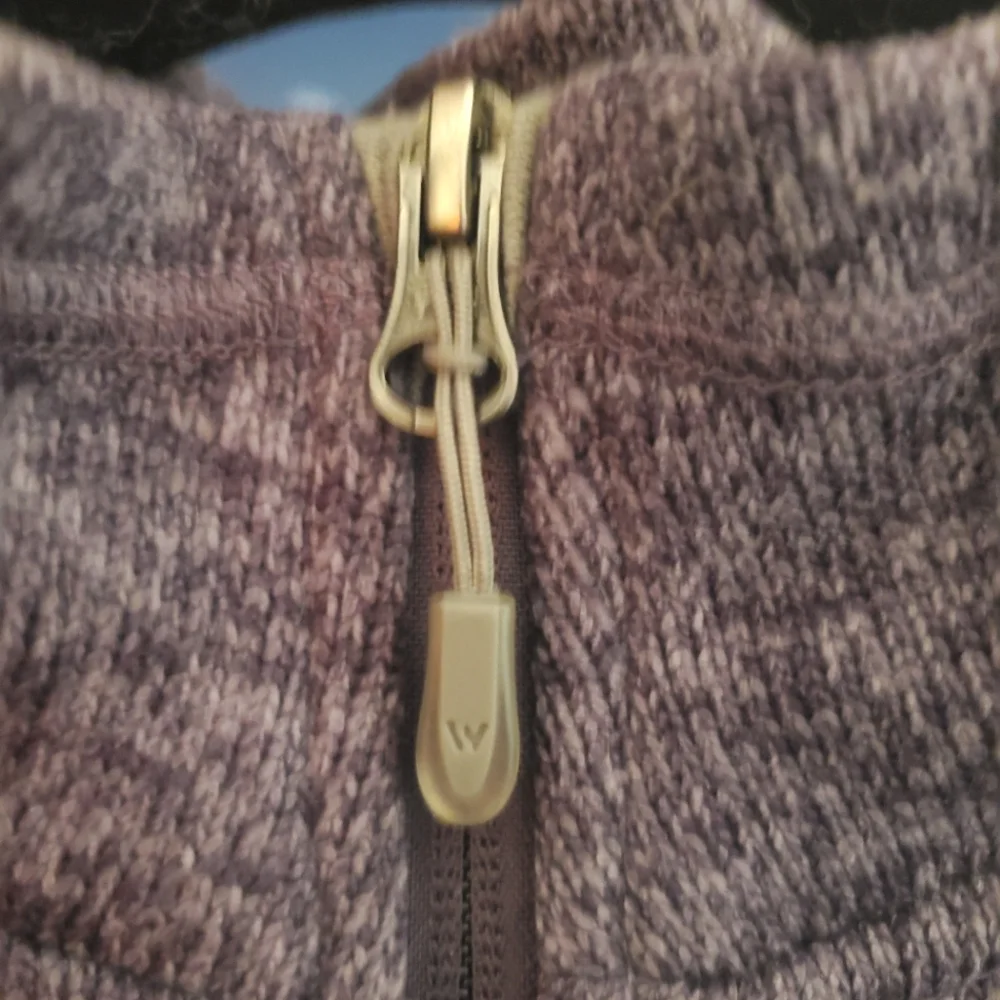 White Sierra Sweater Fleece Jacket Full-Zip - Picture 5 of 9